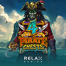 4 Pirate Chests